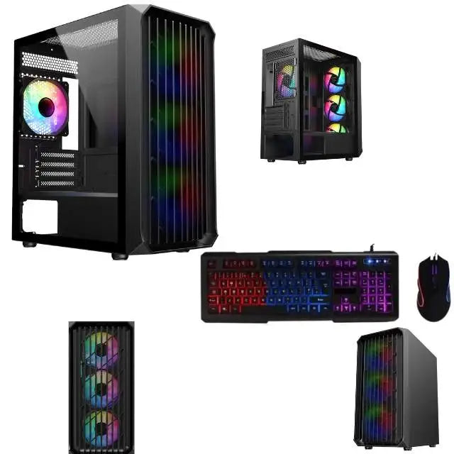 Fast Gaming PC bundle Set Intel i5 16GB RAM 2TB HDD & 128GB SSD 4GB GT730