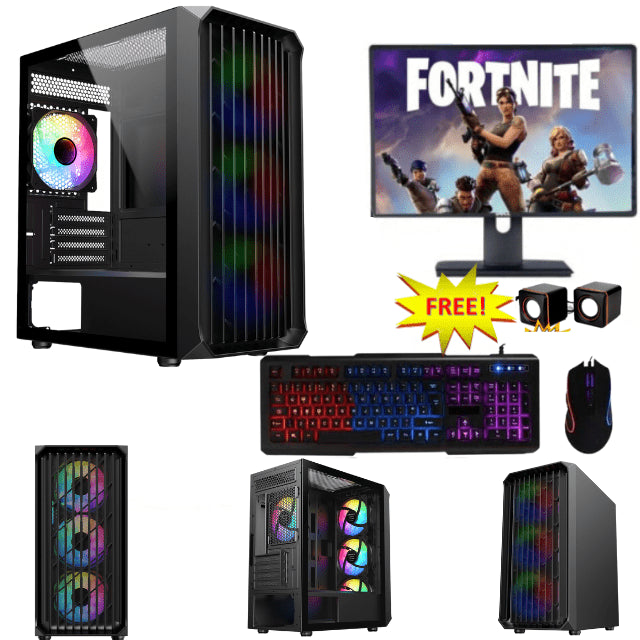 Gaming PC i3 16GB, 2TB HDD, GT710, 128GB SSD , KEYBOARD MOUSE SET, sale