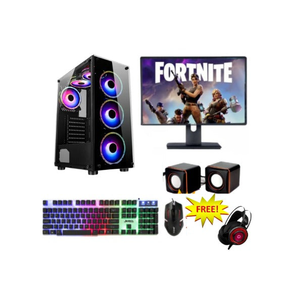 Mirage | i5 6th Gen | 8GB GPU | 16GB RAM | RGB Tower + Complete Gaming Gear for a full setup